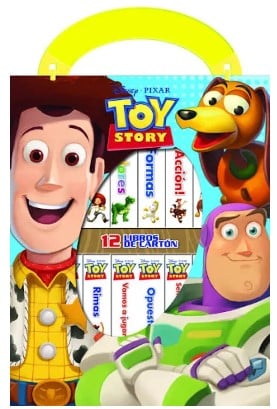 CAJA 12 LIBROS ACARTONADONOS DISNEY TOY STORY