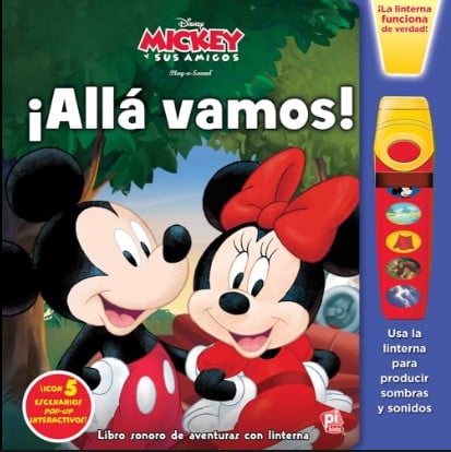 Â¡ALLA VAMOS! MICKEY Y SUS AMIGOS CON ESCENARIO LINTERNA