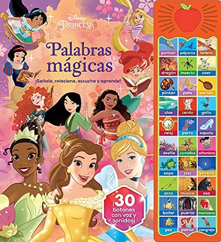 PALABRAS MAGICAS PRINCESA DE DISNEY 30 SONIDOS