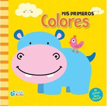 LIBROS DE TELA CON SONAJERO MIS PRIMEROS COLORES