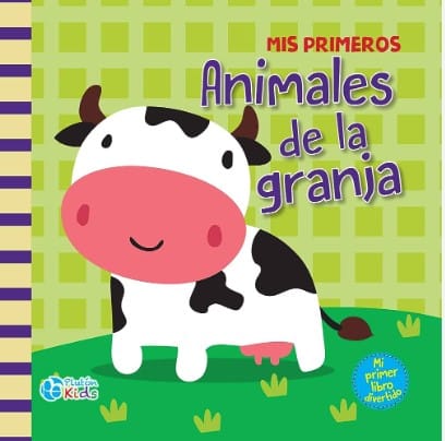 LIBROS DE TELA CON SONAJERO ANIMALES DE LA GRANJA