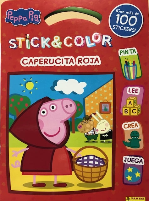 LIBROS CON STICKERS & COLOR (VARIEDAD)