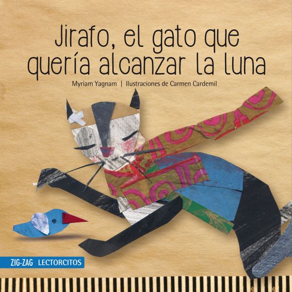 JIRAFO, EL GATO QUE QUERIA ALCANZAR LA LUNA