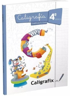 CALIGRAFIA CUADRICULA 5X5 4TO BASICO