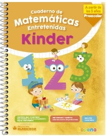 CUADERNO DE MATEMATICA ENTRETENIDAS KINDER