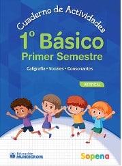 CUADERNO DE ACTIVIDADES 1 ERO BASICO PRIMER SEMESTRE VERTICAL