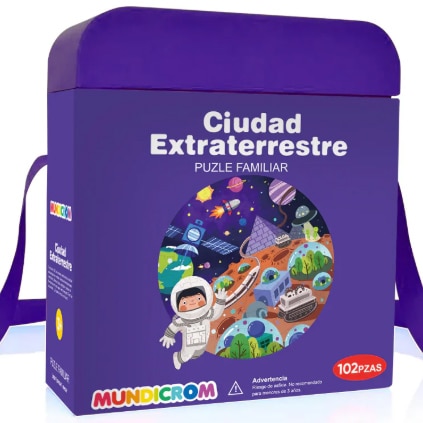 CIUDAD EXTRATERRESTRE -PUZLE FAMILIAR