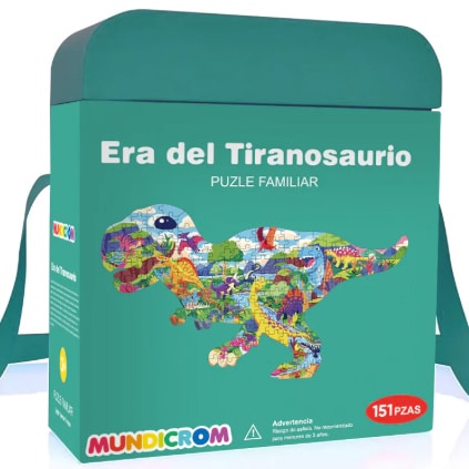 ERA DEL TIRANOSAURIO - PUZLE FAMILIAR
