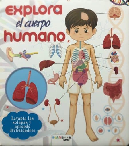 EXPLORA EL CUERPO HUMANO-CON SOLAPAS