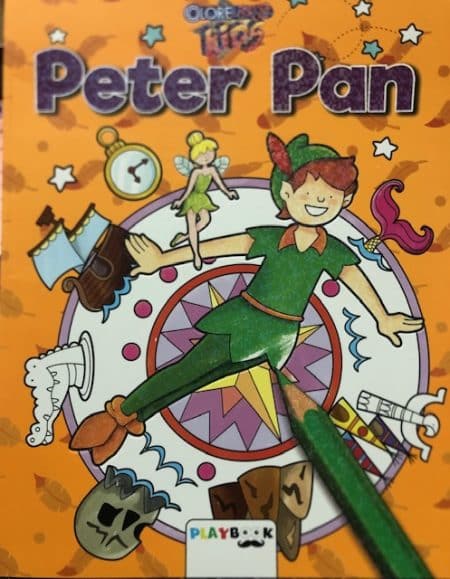 PETER PAN-PARA COLOREAR