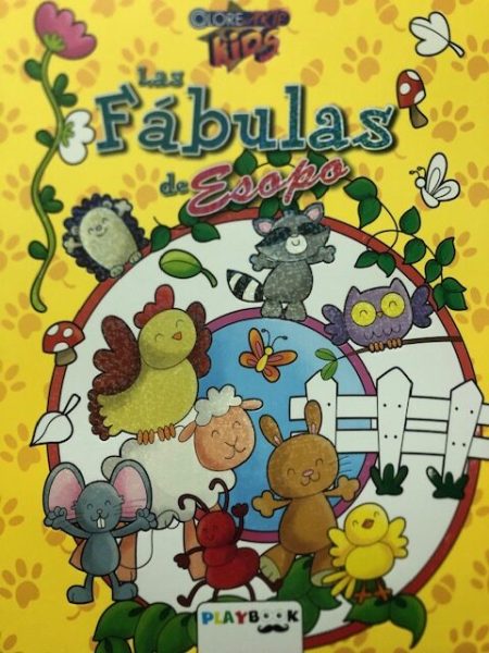 LAS FABULAS DE ESOPO-PARA COLOREAR