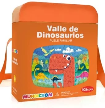 TIERRA DE DINOSAURIOS â€“ PUZLE FAMILIAR