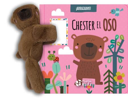 ABRAZADOS: CHESTER EL OSO-CON PELUCHE PULSERA