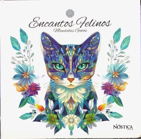 MANDALAS- ENCANTOS FELINOS- LIBRO PARA COLOREAR