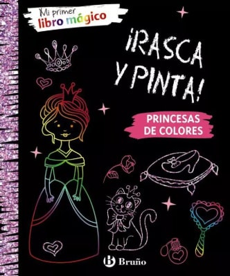 RASCA Y PINTA- PRINCESAS DE COLORES